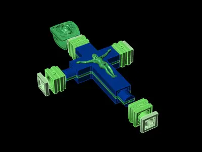 Cross G0329 3D print model
