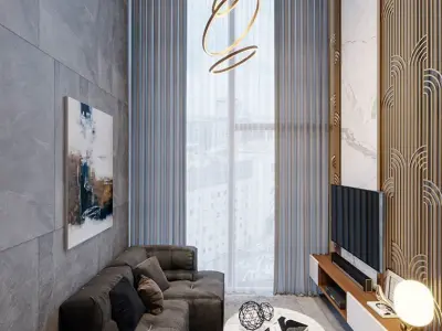 Modern home 3D model