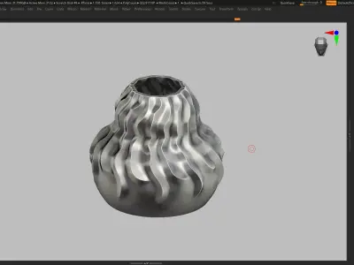 vase 3d print 781  3D print model