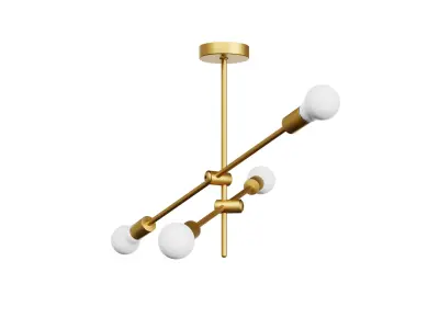 Kda-4032 Chandelier Lamps 3D model