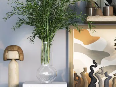 Decorative set 07 3D model