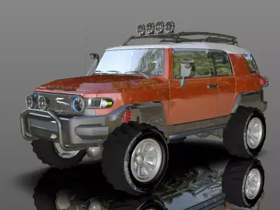 Toyota Fj New 3D Model  3D model