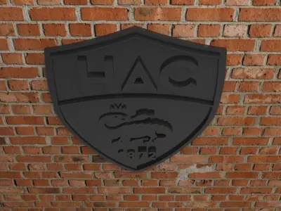 Le Havre AC Logo 3D print model