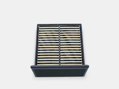 IDANAS Upholstered ottoman bed 2 Low-poly 3D model