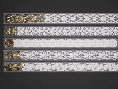 Trim Ornament 01 3D model