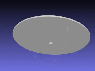 Extreme Pressure Radial Compressor Impeller Model 3D print model