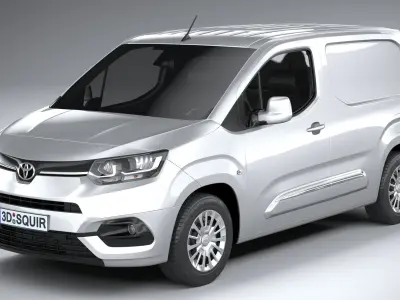 Toyota ProAce City Van 2020 3D model