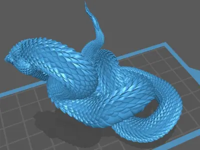 Snake 3D printing 3D model