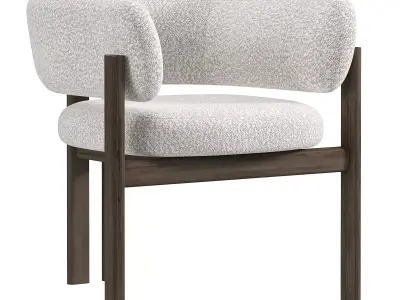 Bay Chair By Nature Design 3D model