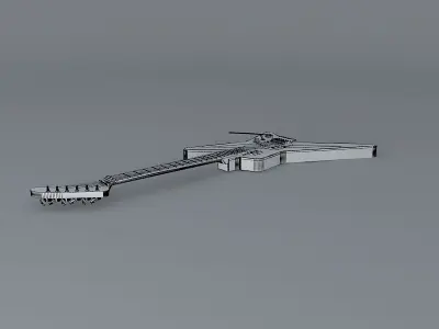 Charvel Star guitar Free 3D model