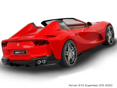 Ferrari 812 Superfast GTS 3D model
