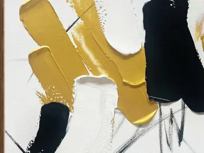 Plaster Two Photo Frame 506 Low-poly 3D model