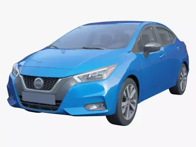 Nissan Versa 2020 3D model