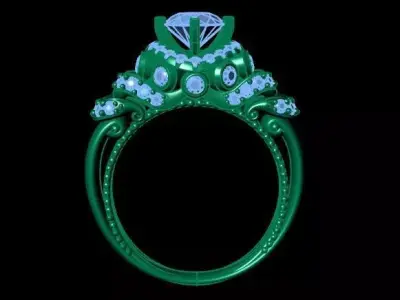 Ring y07 3D print model