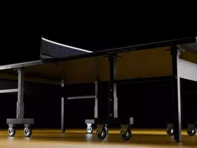 Ping Pong Table Low-poly 3D model