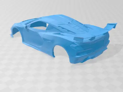 Chevrolet Corvette ZR1 2025 - Body Car STL Model 3D print model