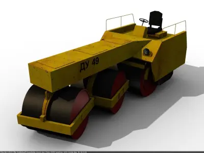 du 49 Low-poly 3D model