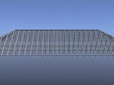 Roof structure 25O11 3D model