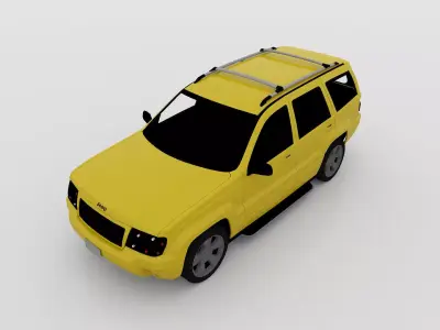 Grand Cherokee Car 3D model