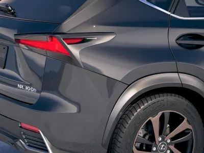 Lexus NX300h 2018 3D model