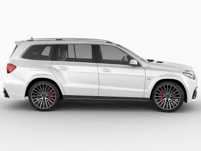 Mercedes GLS63 AMG 3D model