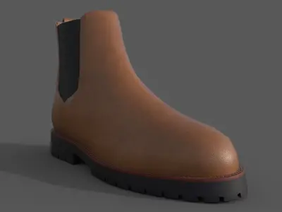 The Boudica Oak - Shoes Low-poly 3D model