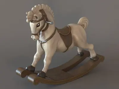 Rocking Horse 3D model
