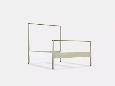 GJORA Bed frame 5 Low-poly 3D model