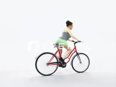Dream 01H bicycle bike Sports Woman Low-poly 3D model