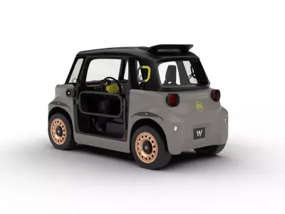 Citroen Ami Buggy 2025 HQ 3d model 3D model