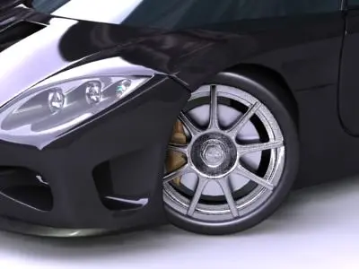 Koenigsegg CCX std mat 3D model