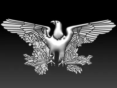 Eagle 3D print model buy