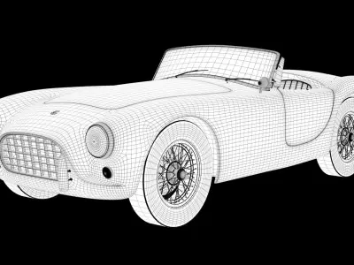 AC Ace 1957 - 3D Model 3D model