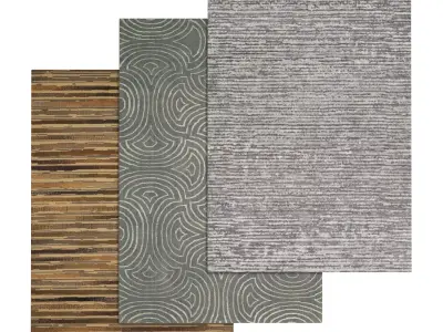 Rug Set 1096 3D model
