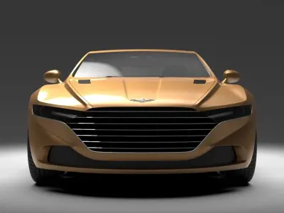 Aston Martin Lagonda 2016 3D model