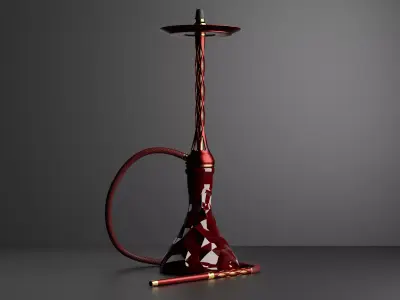 Modern Hookah Shisha 3D model