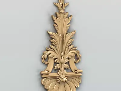 Decor vertical 021 3D model