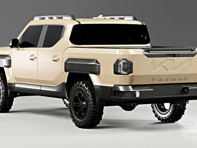 Kia Tasman Double Cab X-Pro 2025 3D model