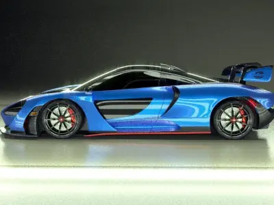 Mclaren - senna 3D model