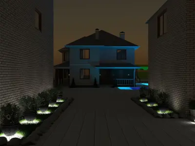 Exterior plus Cottage 3D model