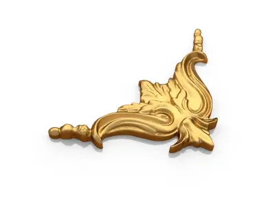 Classic decor ornament 145 3D model