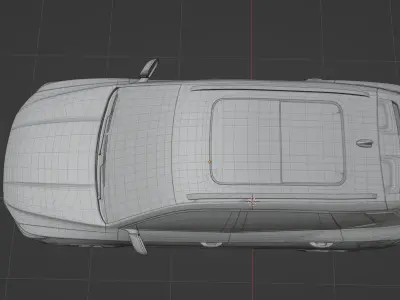 BYD Song Pro DM 2023 low poly  3D model