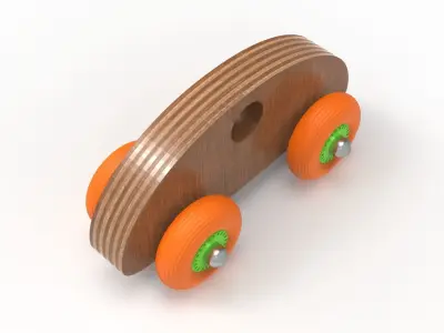 TOY CAR 01 3D print model