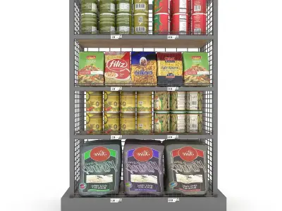 canned food 05 model Low-poly 3D model