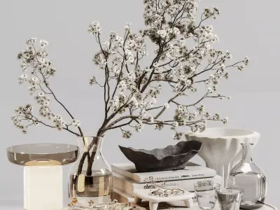 decorative set 153 3D model