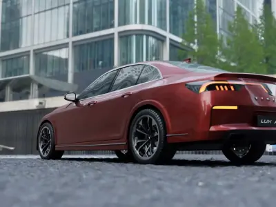 Vietnam Vinfast Lux A20 Sedan Car 3D model