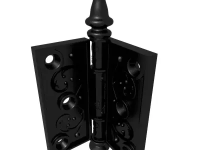 Door Hinge 1 3D model