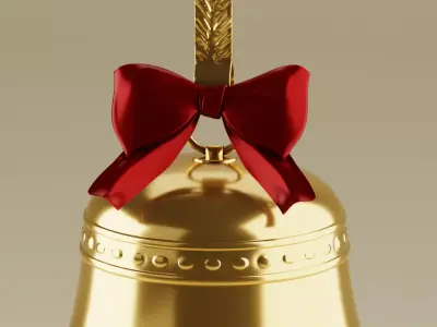 Christmas Bell 3D model