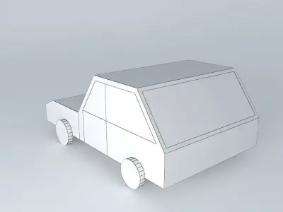 Name car Free 3D model