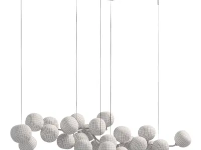  Maehwa Chandelier Flow 3D model